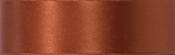 Swiss Double Face Satin Ribbon - Copper THUMBNAIL