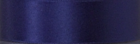 Swiss Double Face Satin Ribbon - Deep Blue LARGE