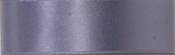 Swiss Double Face Satin Ribbon - Smoke Blue THUMBNAIL