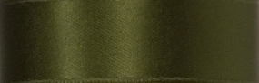 Swiss Double Face Satin Ribbon - Moss LARGE