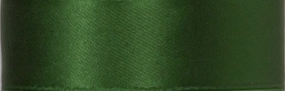 Swiss Double Face Satin Ribbon - Holiday Green LARGE