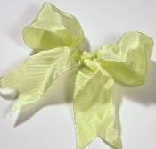 Lyon French Wired Ribbon - Light Yellow THUMBNAIL