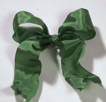Lyon French Wired Ribbon - Evergreen LARGE