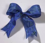 Lyon French Wired Ribbon - Marine Blue THUMBNAIL