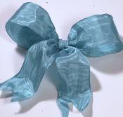 Lyon French Wired Ribbon - Copen THUMBNAIL