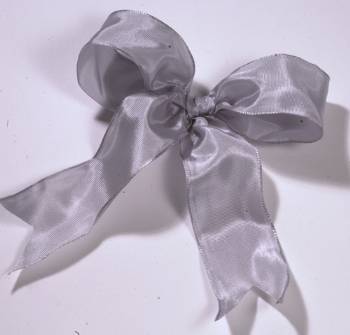 Lyon French Wired Ribbon - Sterling Silver LARGE