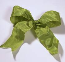 Lyon French Wired Ribbon - Olive LARGE