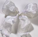 Lyon French Wired Ribbon - Bridal White THUMBNAIL