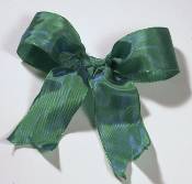 Lyon French Wired Ribbon - Multi Lime THUMBNAIL