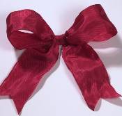 Lyon French Wired Ribbon - Holiday Red THUMBNAIL
