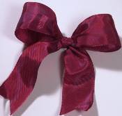 Lyon French Wired Ribbon - Ruby Red THUMBNAIL