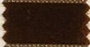Nylvalour Velvet Ribbon - Brown / Chocolate THUMBNAIL