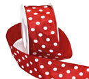 Polka Dot Wired Ribbon