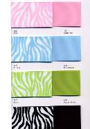 Zebra Fest Ribbon - Sample Card THUMBNAIL