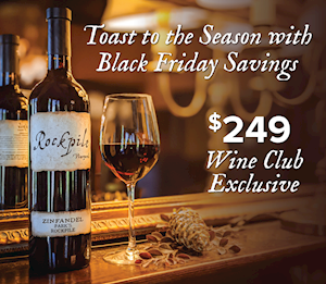 Black Friday Club Special: Park's Zinfandel $249/Case Shipped w/ Coupon Code (Retail $720) LARGE