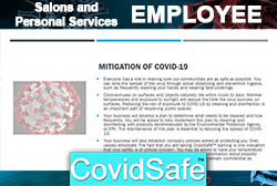 CovidSafe™ for Salon Employees MAIN