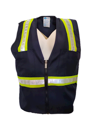 SD308-BL-XS-Blue Petite High Vis Vest MAIN