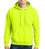 Safety Green Pullover Hooded Sweatshirt SWATCH