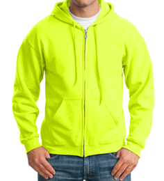 High Visibility Lime Safety Hoodie 18600 THUMBNAIL