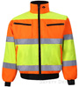 Safety Depot- Hi Viz Orange/Yellow Safety Jacket SWATCH