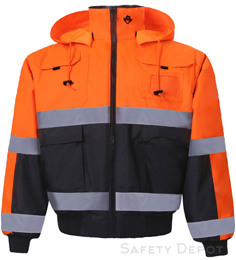 Hi-Vis Freezer Jacket - NECA Safety Specialists