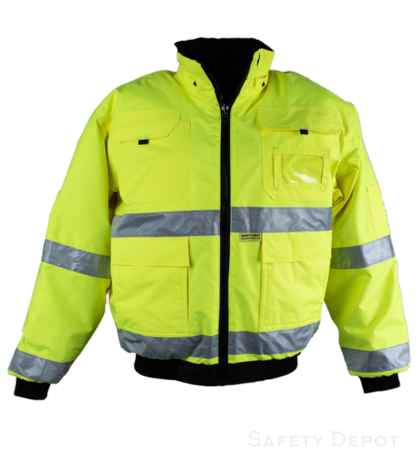 Class 3 Yellow Reversible Jacket MAIN