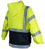 360C-3 Hi Vis PARKA Safety Jacket SWATCH