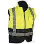 360C-3 Hi Vis PARKA Safety Jacket SWATCH