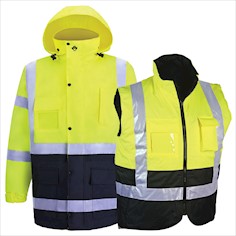 360C-3 Hi Vis PARKA Safety Jacket THUMBNAIL