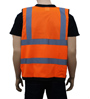 Orange Surveyor Safety Vest SWATCH