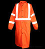 Class 3 Orange Rain Coat SWATCH