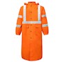 Class 3 Orange Rain Coat SWATCH