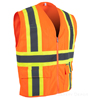 2W International 7038C-2   class2 safety vest                orange  class 2- safety Depot SWATCH