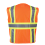 2W International 7038C-2   class2 safety vest                orange  class 2- safety Depot SWATCH