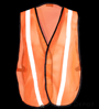 Orange Reflective Economy Safety Vest SWATCH