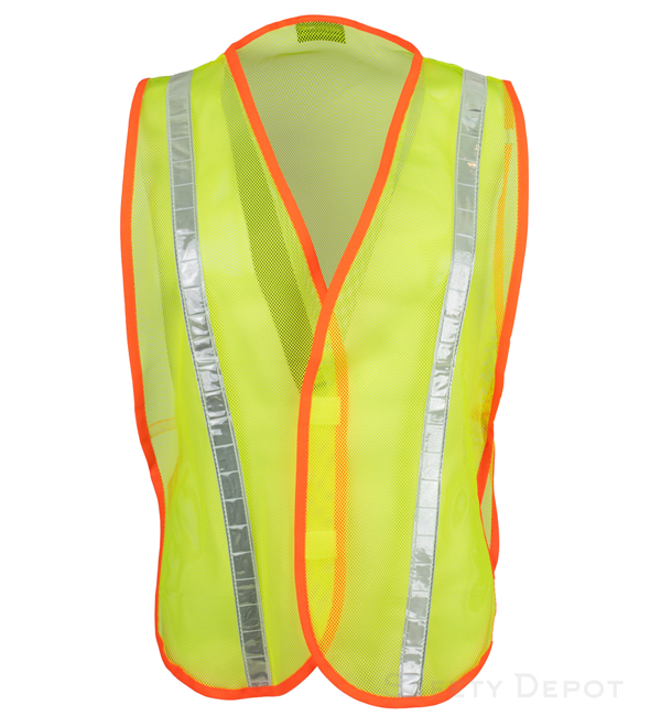 Yellow Reflective Economy Vest MAIN