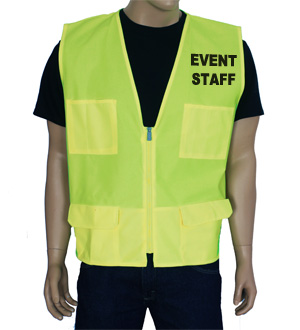 Yellow Event Vest MAIN