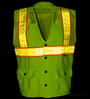 Yellow Class 2 Mesh Safety Vest SWATCH