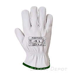 A260 - Oves Driver Glove Gray SWATCH