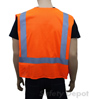 Orange Class 2 Safety Vest  OSHA Compliant SWATCH