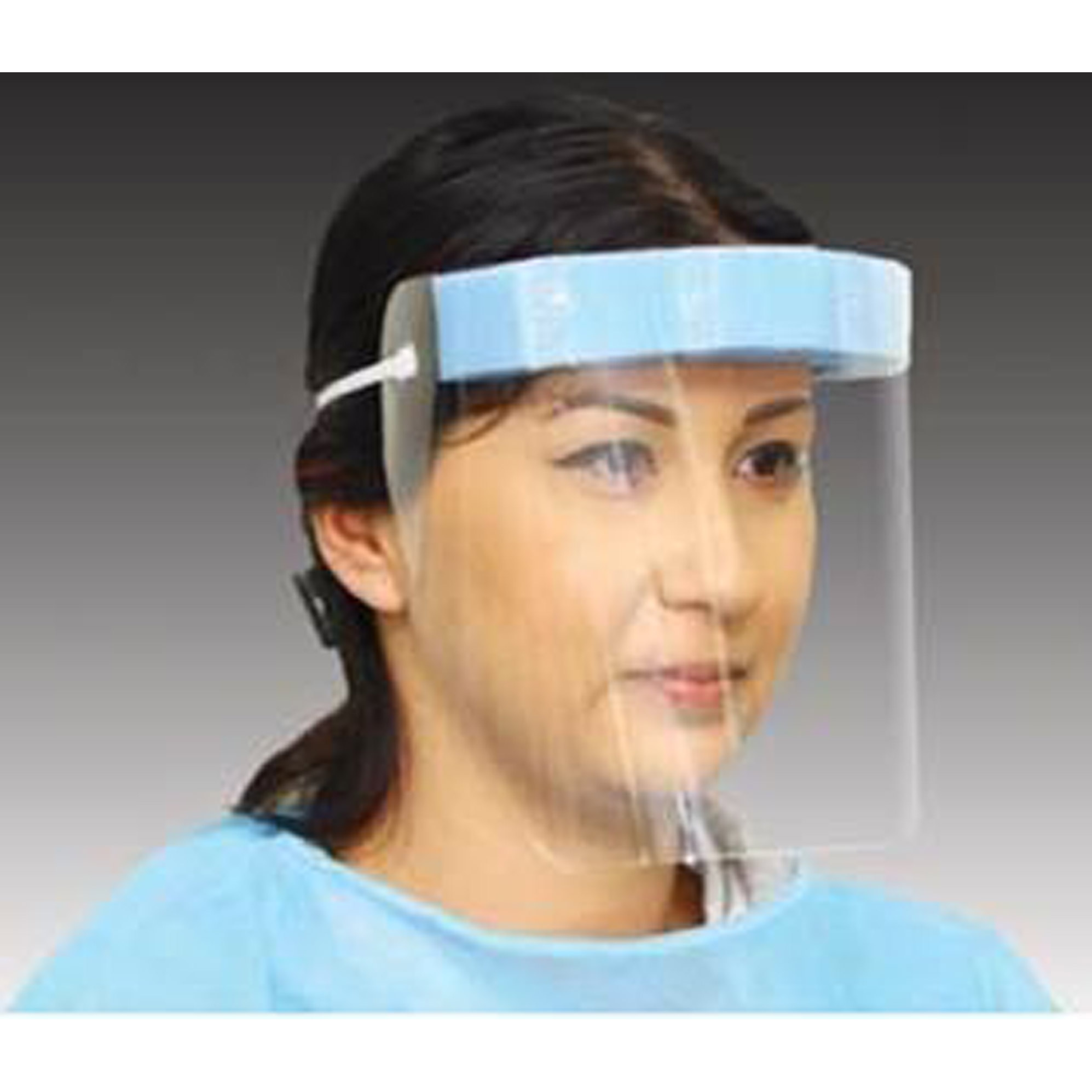 Safety Face Shield offering a all-round protection from eyes, nose and mouth. MAIN