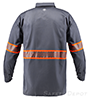 Gray Reflective Long Sleeve Shirt SWATCH