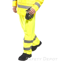 H441 Yellow Hi-Vis Rain Pants SWATCH