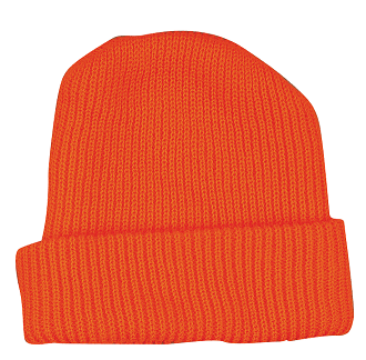 KCO-11 Warm Orange Knitted Ski Cap MAIN