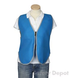 Light Blue Womens' Event  Safety Vest LD800 THUMBNAIL