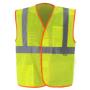 Yellow Lime Economy Safety Vest SWATCH