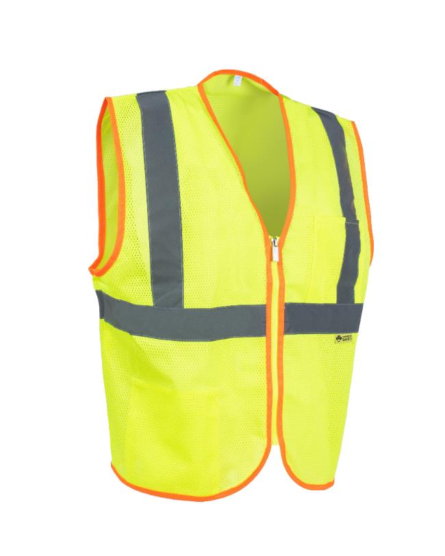 Yellow Mesh Class 2 Safety Vest MZ529C2