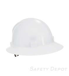 PS52 White Full Brim Future Hard Hat SWATCH