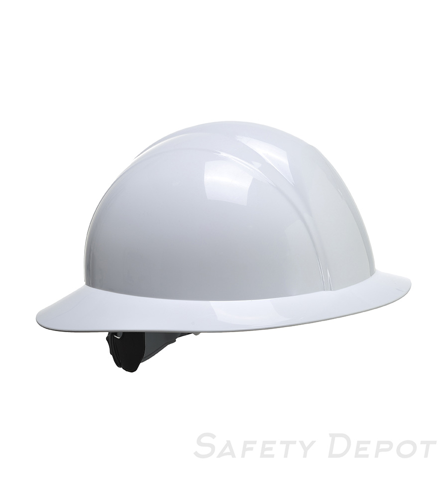 PS52 White Full Brim Future Hard Hat MAIN