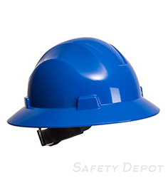 PS56 Royal Blue Full Brim Premier Hard Hat SWATCH